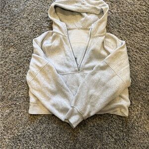 Lululemon cropped scuba hoodie